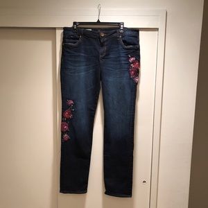 Kut From Kloth Sz 12 embroidered Catherine Jean